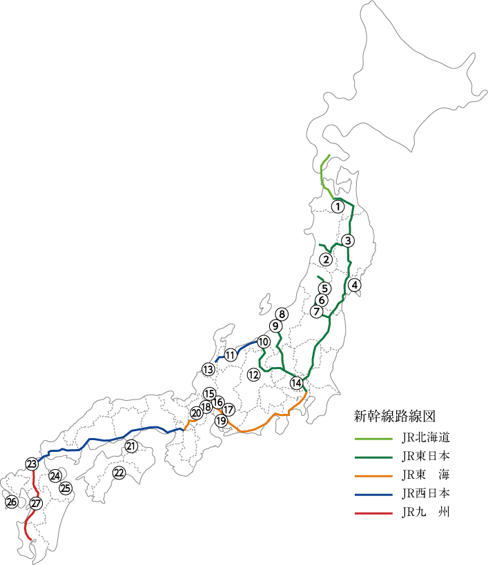 百年料亭 ネットワーク 料亭位置図